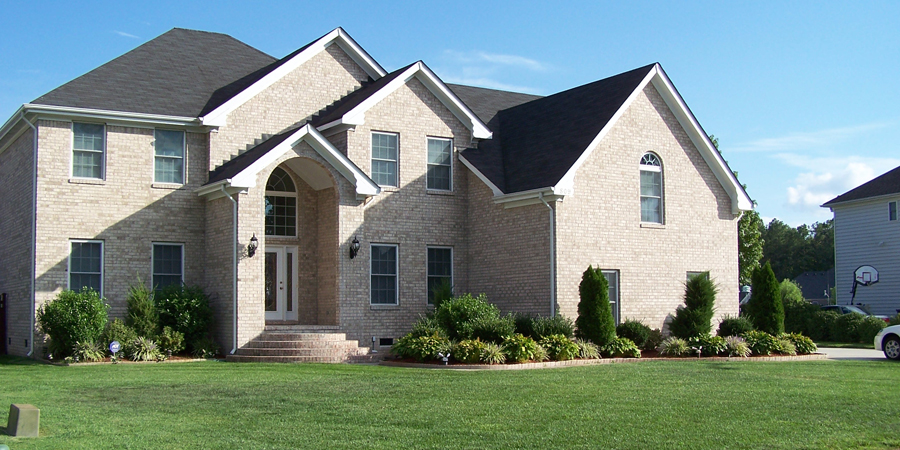 A Lawn Service Customer's House